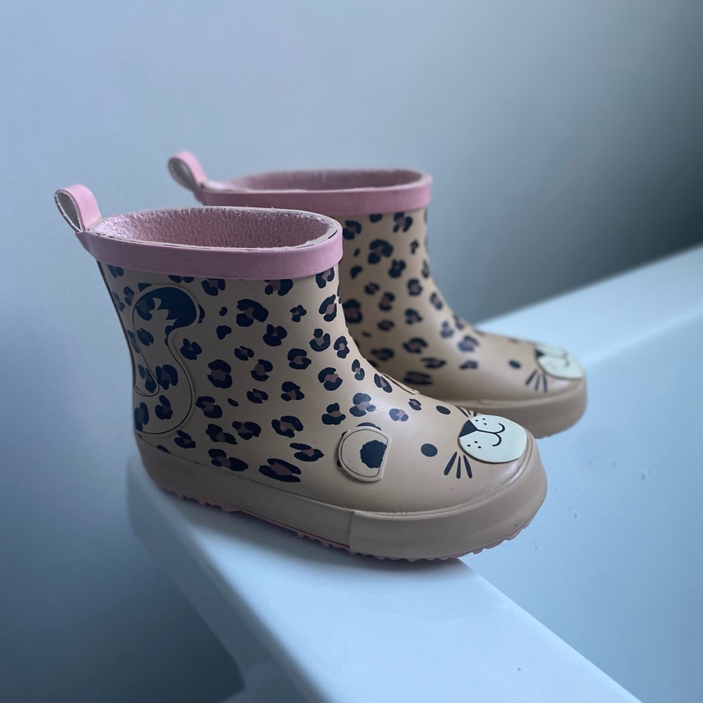 Girl Tiger Rain Boots